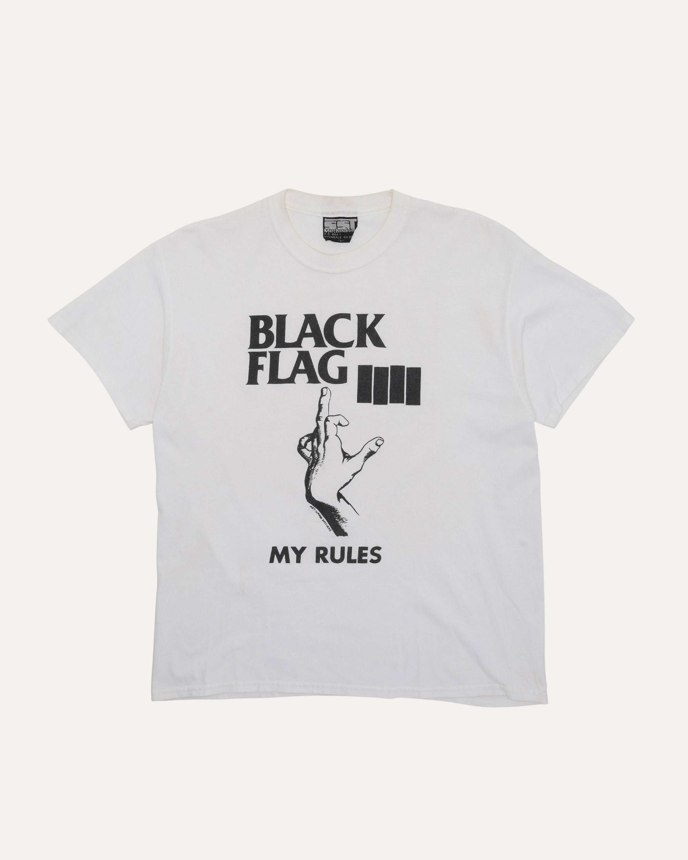 Black Flag 'My Rules' T-Shirt