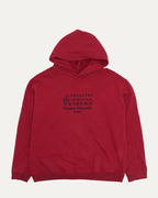 Oversized Logo-Embroidered Loopback Hoodie