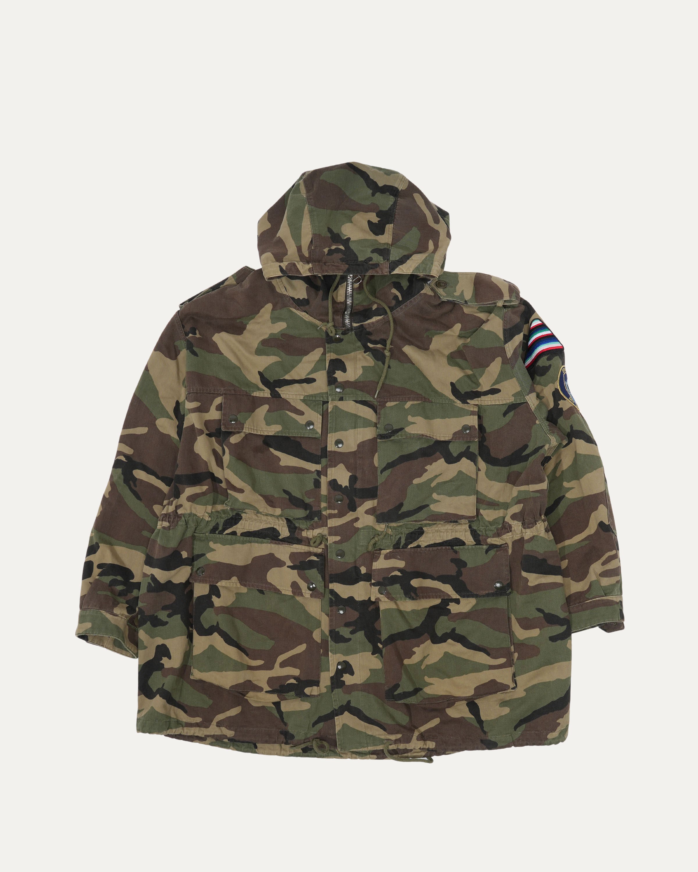 SS16 Camouflage Rocket Parka