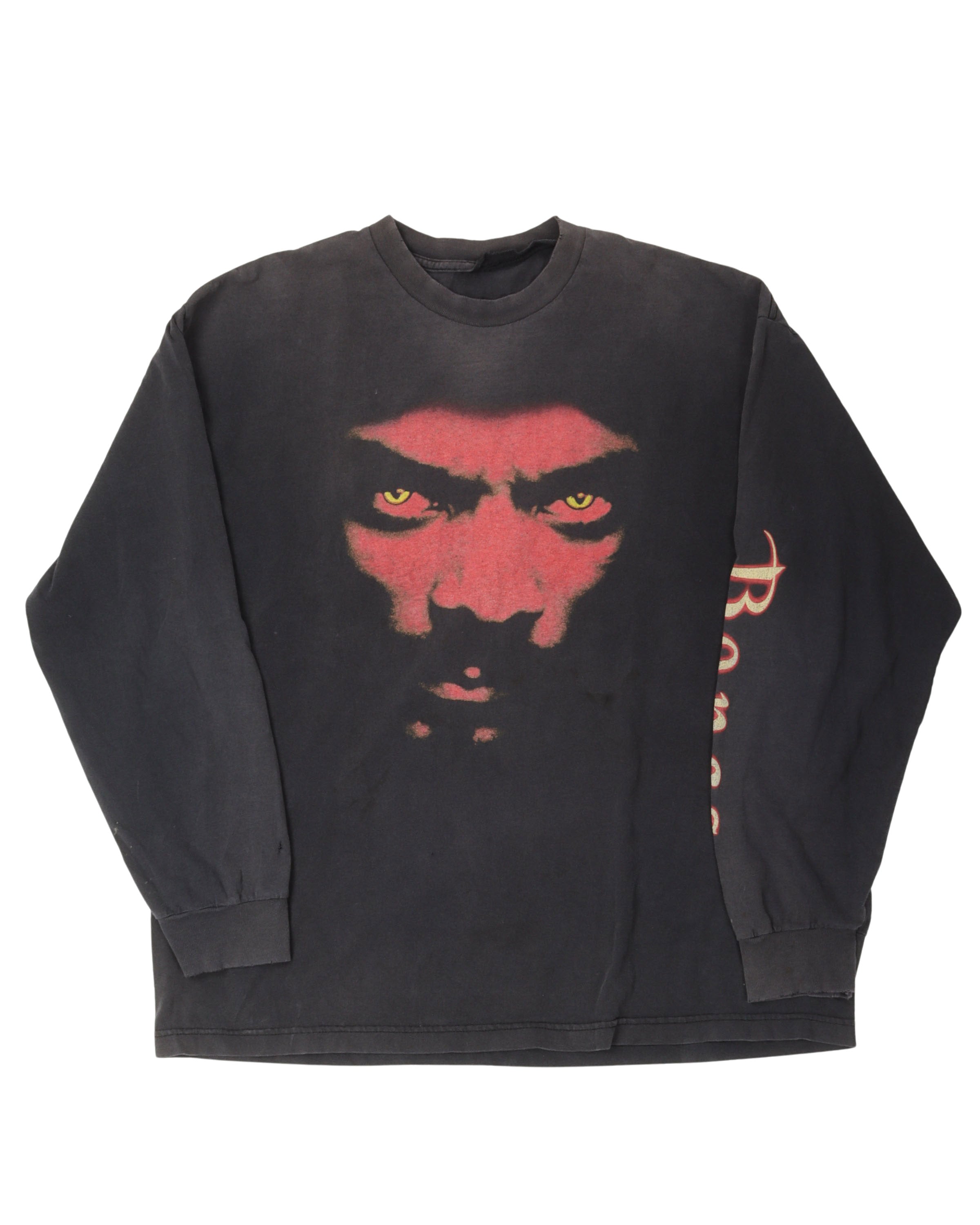 Bones Rapper Merchandise Vintage Bones Long Sleeve T-Shirt – Justin Reed