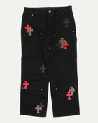 Cross Patch Double Knee Carpenter Pants