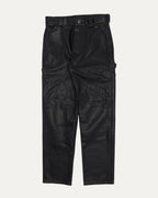 Fleur Knee Leather Carpenter Pants