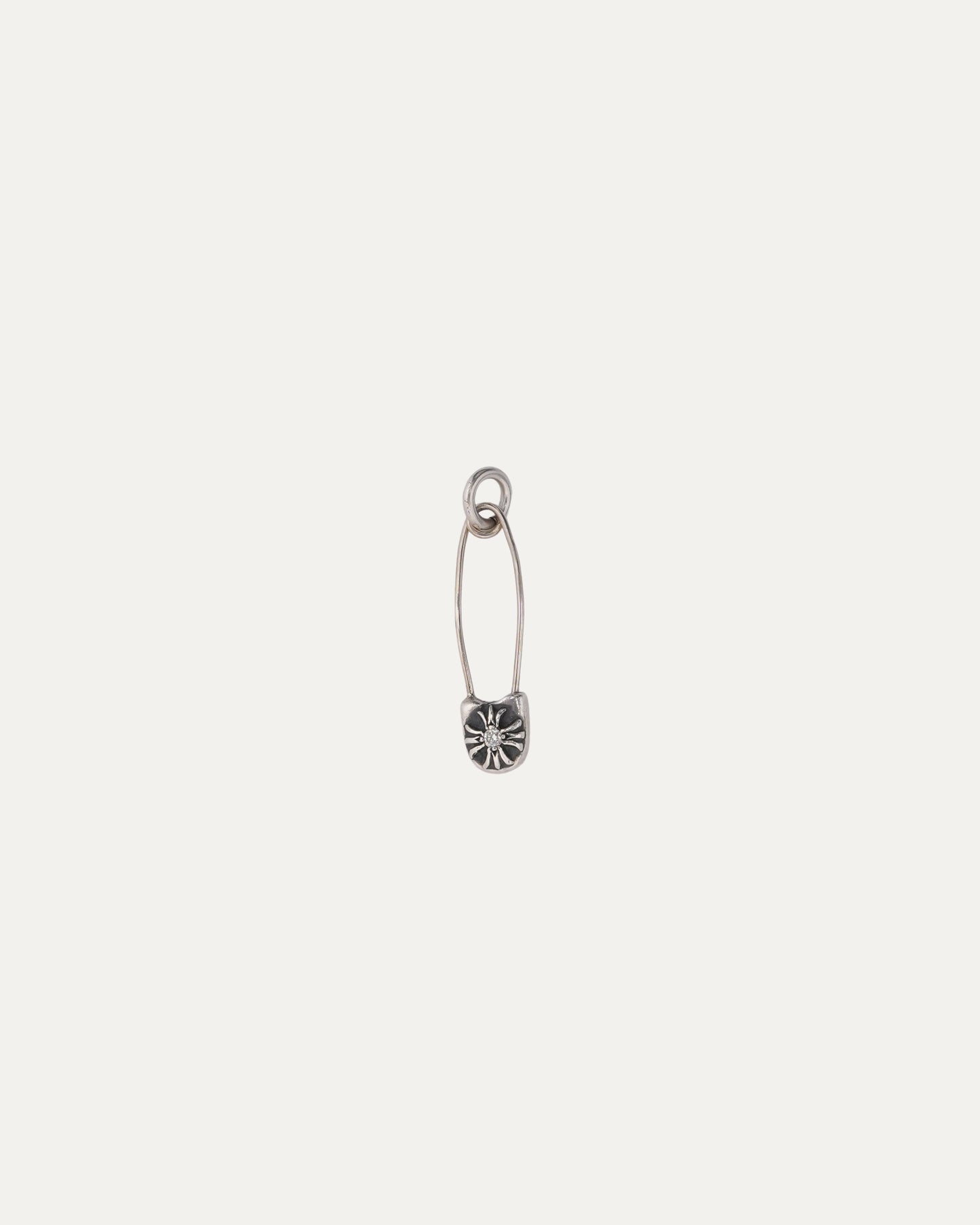 Diamond Plus Cross Safety Pin