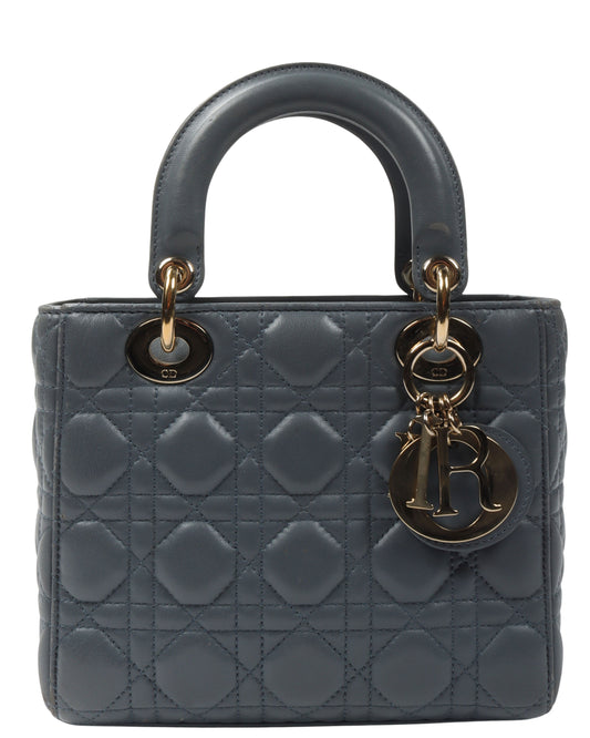 Lady Dior Leather Cannage Bag