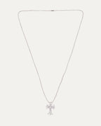 Silichrome Cross Necklace