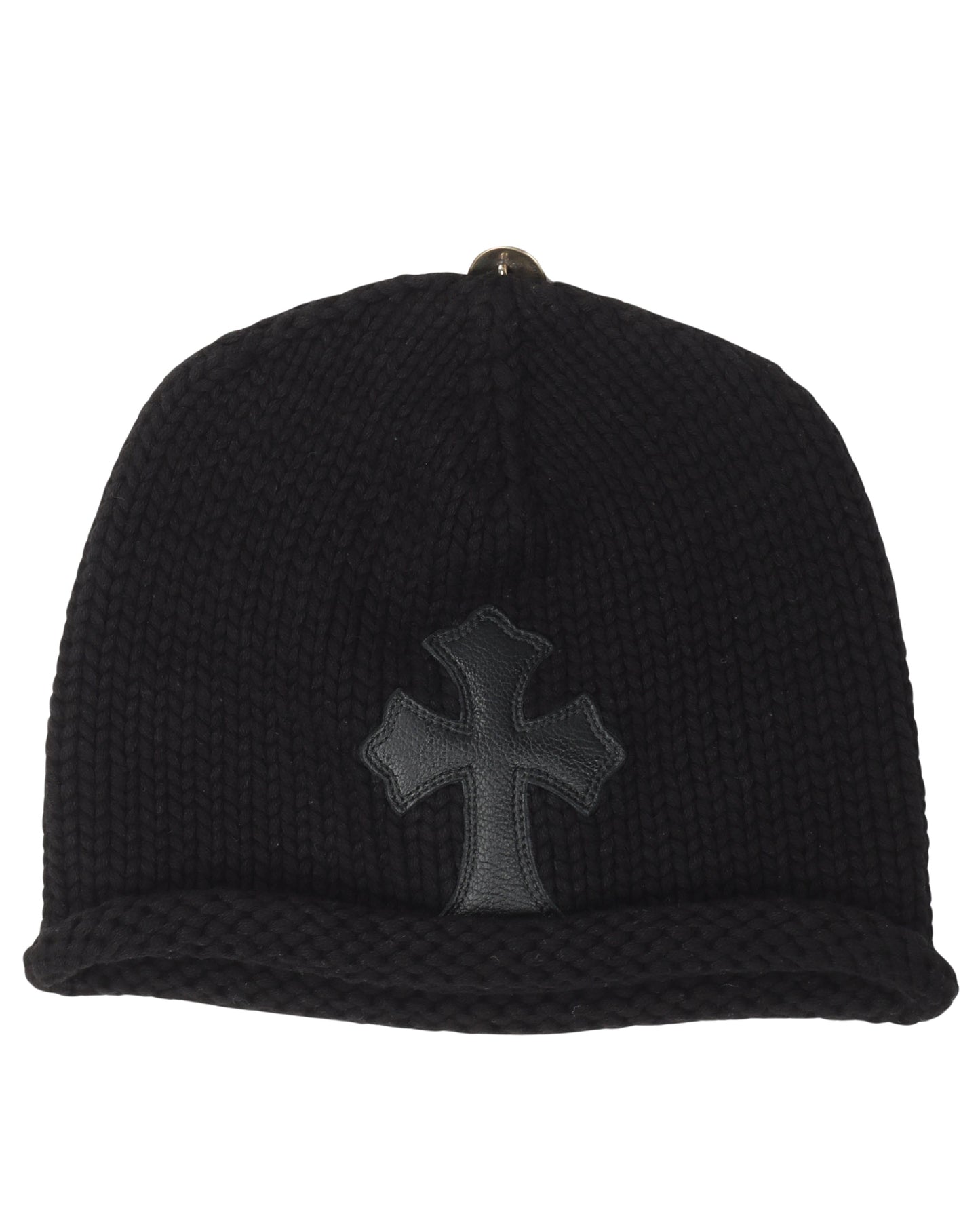 Cross Patch Cotton Beanie