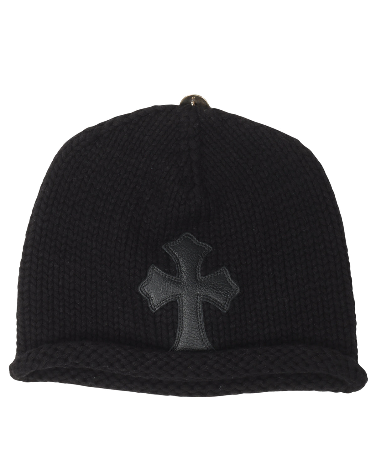 Cross Patch Cotton Beanie