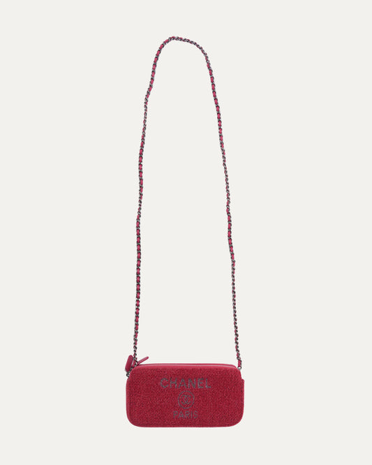 Tweed Crossbody Bag