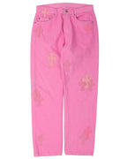 Levi's Sex Records Cross Patch Jeans