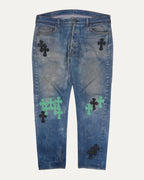 Levi's Redline 501 Cross Patch Jeans