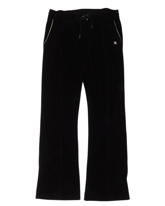 Velour Track Pants