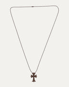 Silichrome Cross Necklace