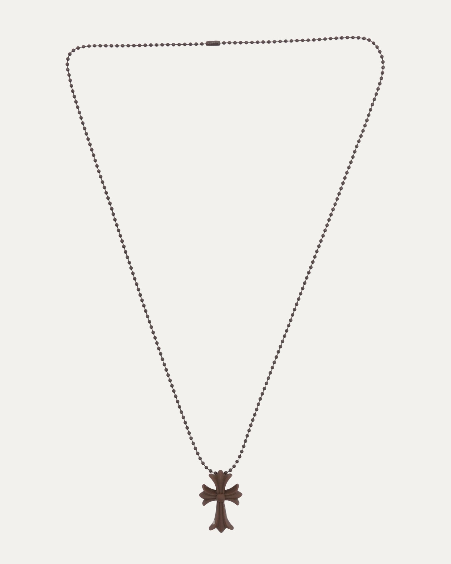 Silichrome Cross Necklace