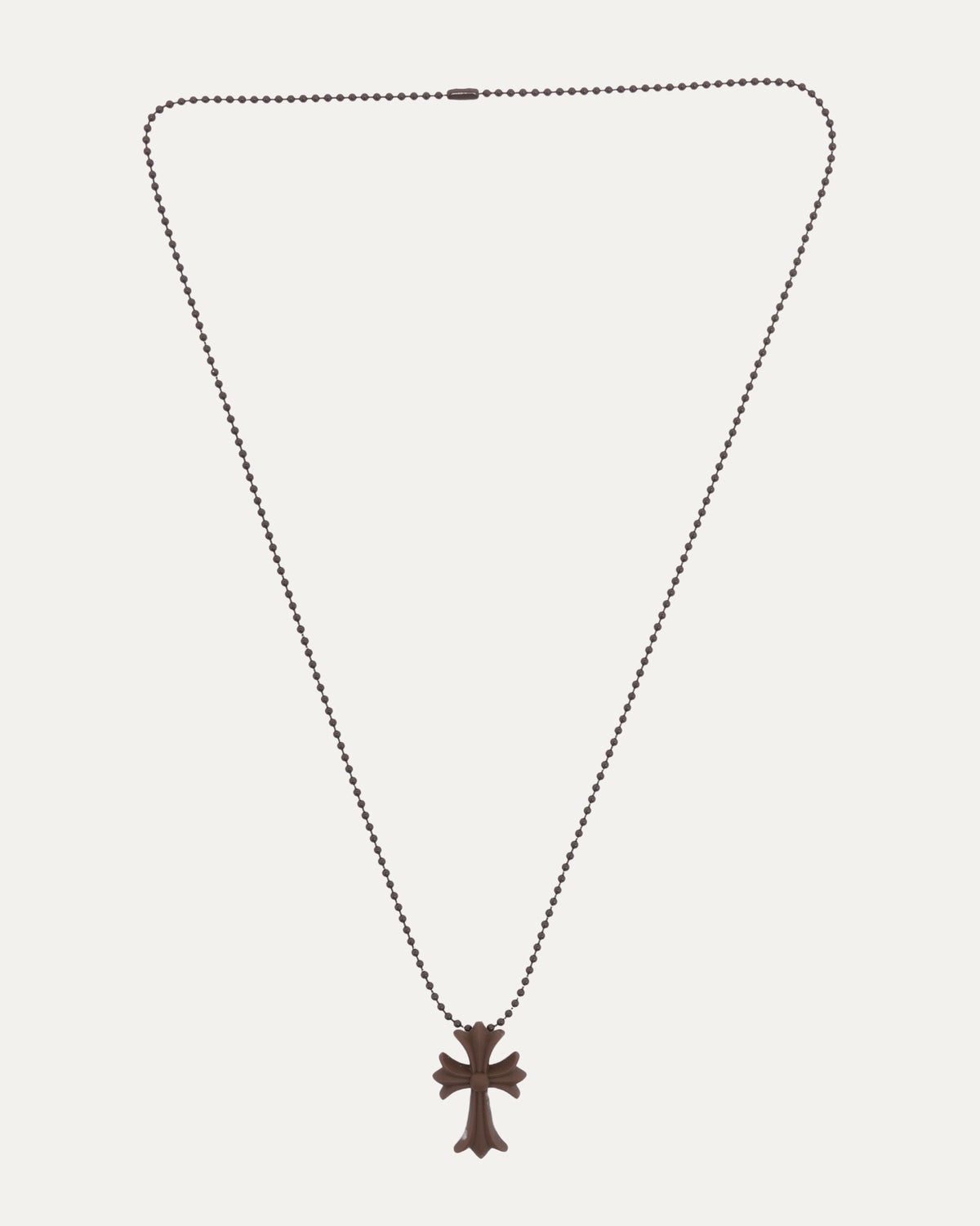 Silichrome Cross Necklace