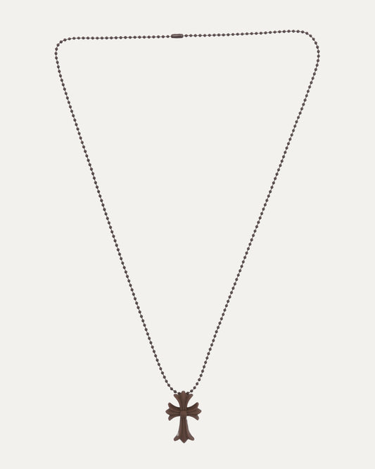 Silichrome Cross Necklace