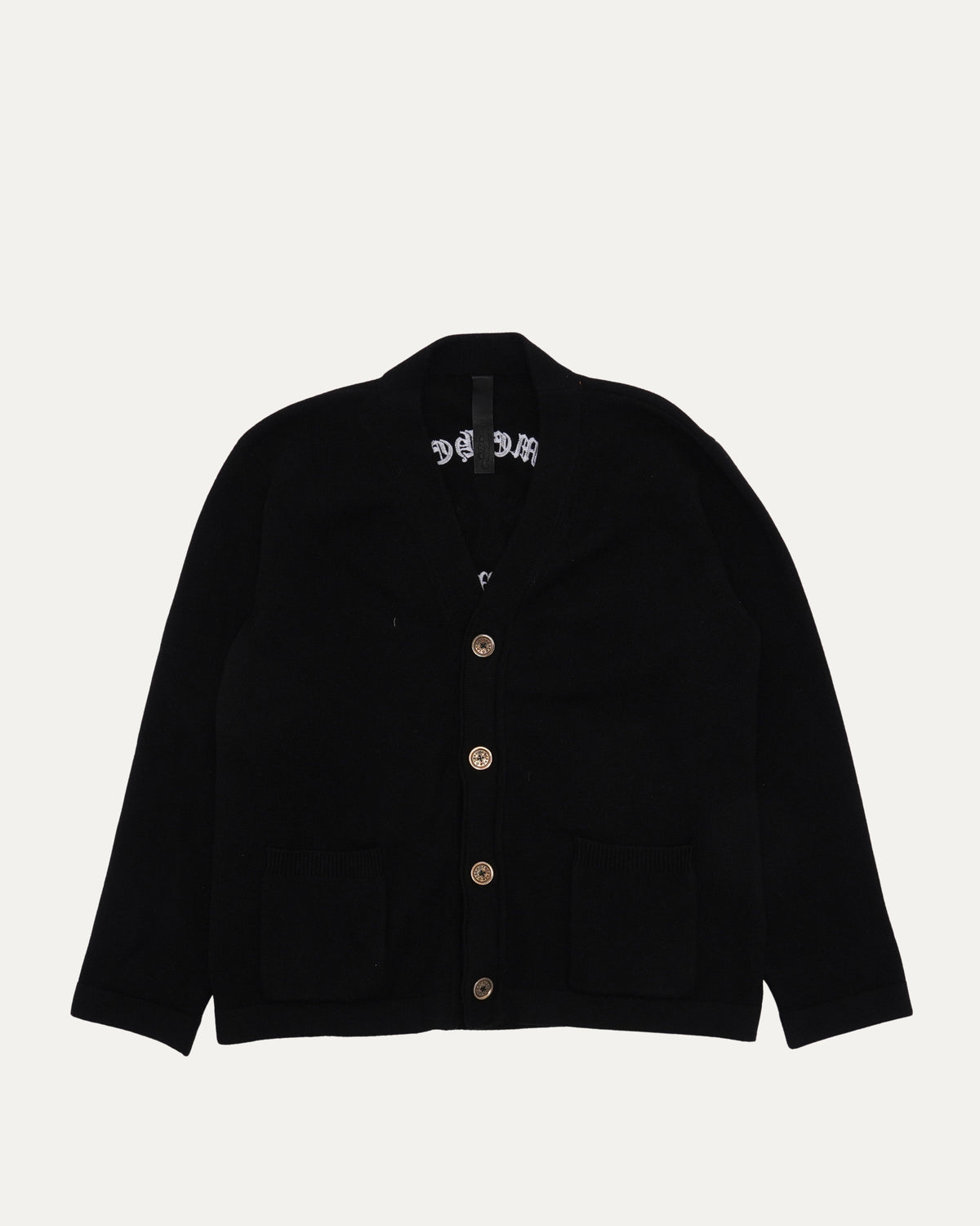 Cross Patch Cashmere Blend Cardigan