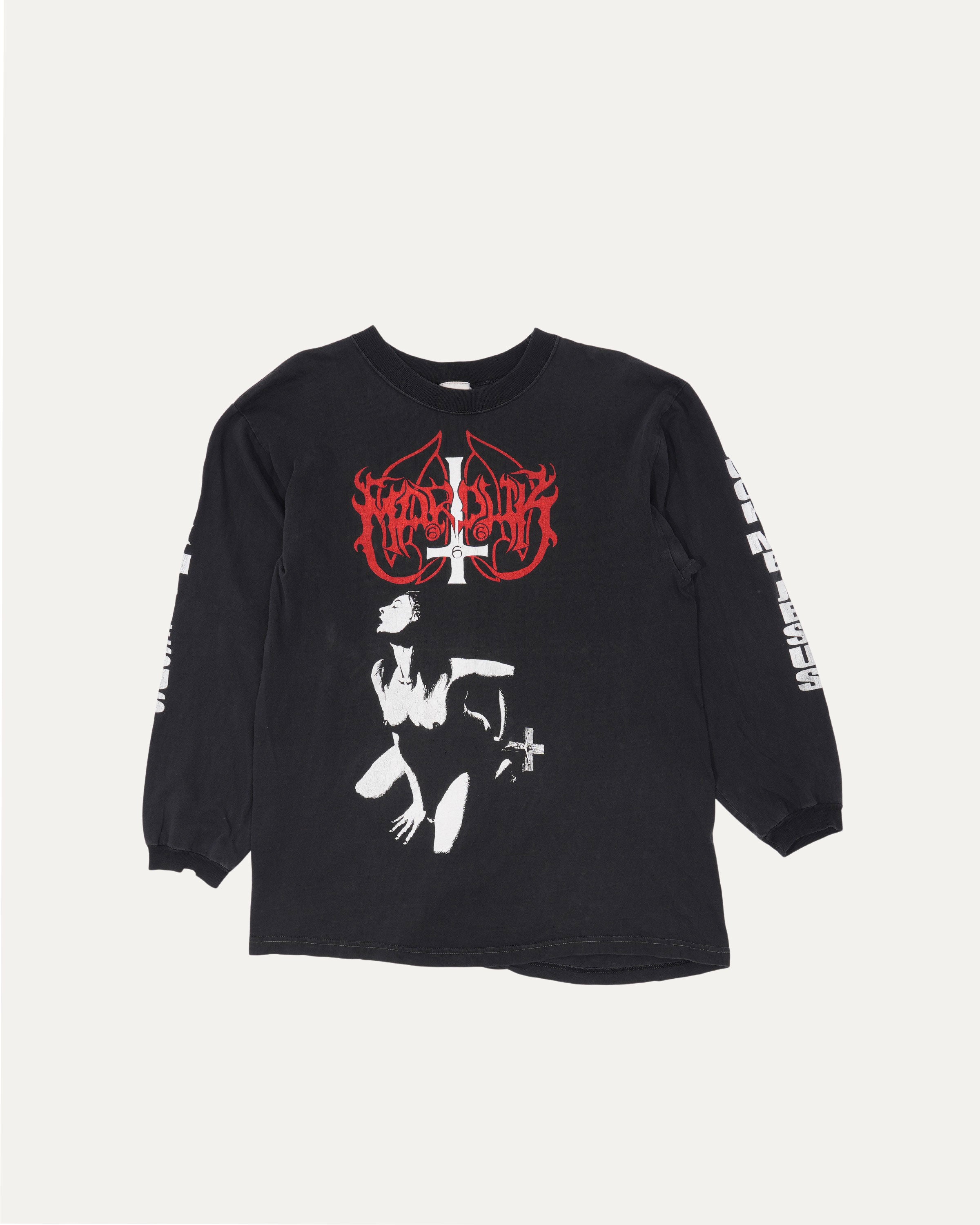 Marduk Fuck Me Jesus Long Sleeve T-Shirt