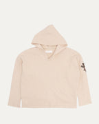 Cross Patch Hooded Sweater