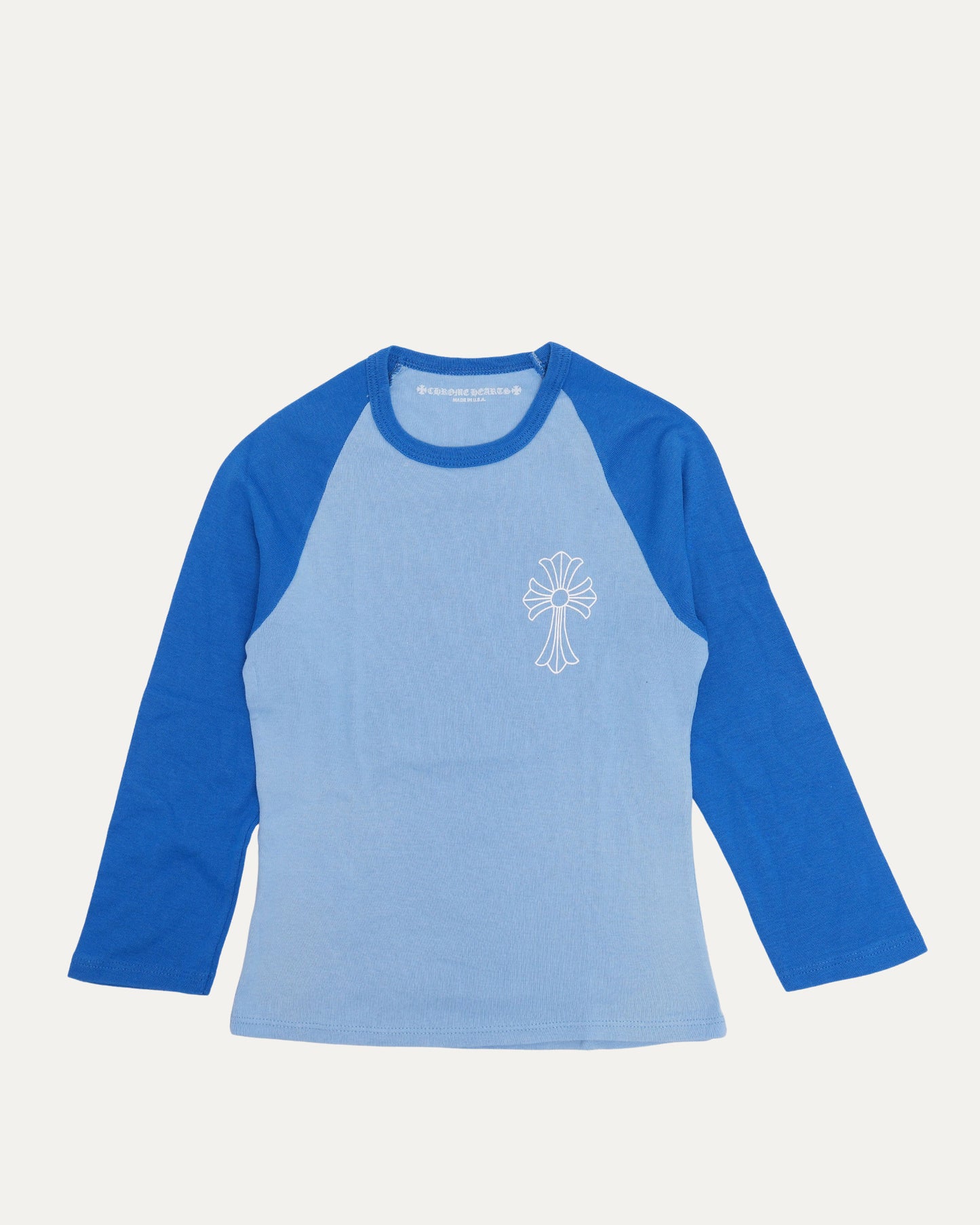 Cross Raglan Long Sleeve Baseball T-Shirt