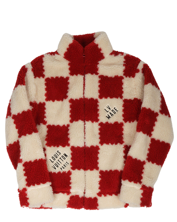 Nigo Human Made Checkered Fleece