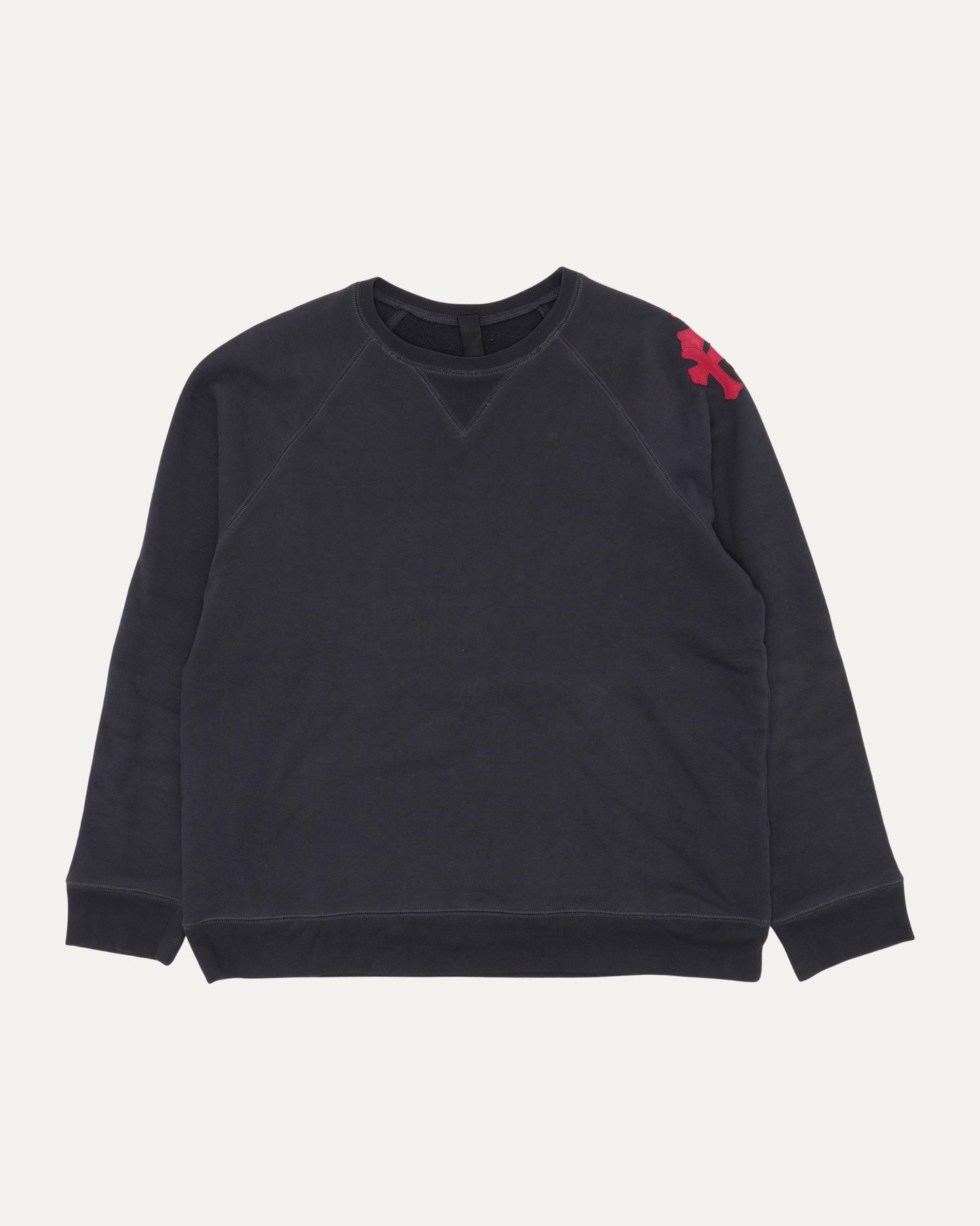 Paper Jam Cross Patch Crewneck Sweatshirt