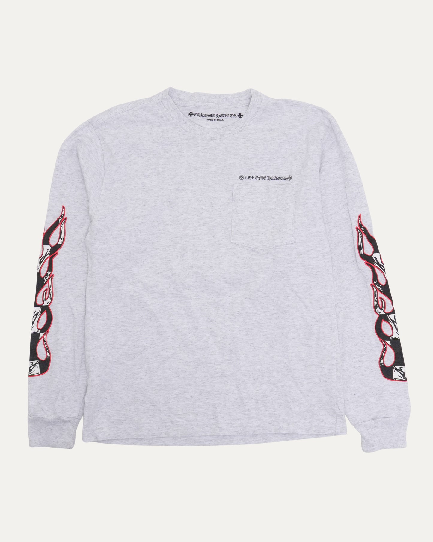 Matty Boy Slogan Long Sleeve Pocket T-Shirt