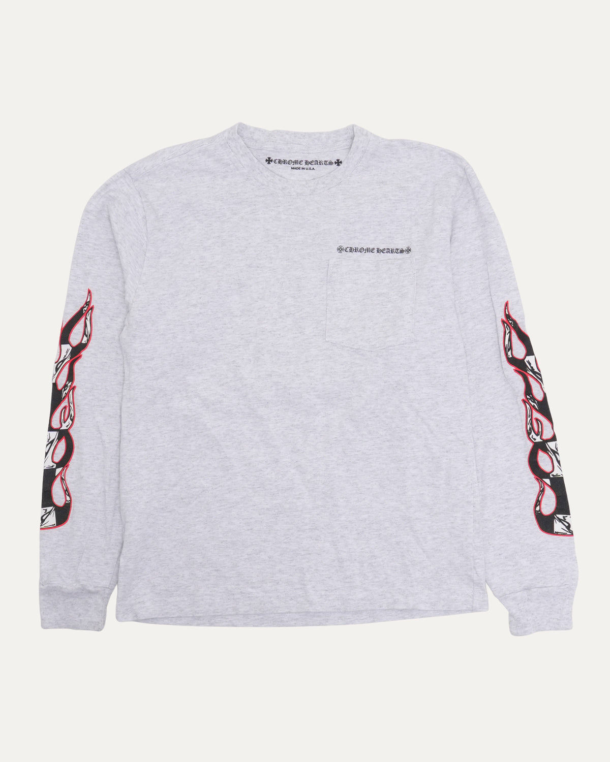 Matty Boy Slogan Long Sleeve Pocket T-Shirt