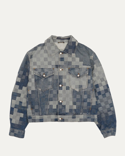 Damier Damoflage Denim Jacket