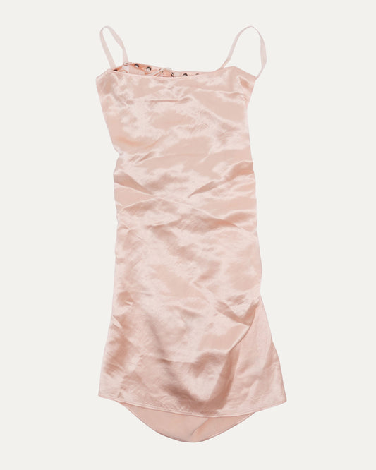 Lace Back Mini Dress