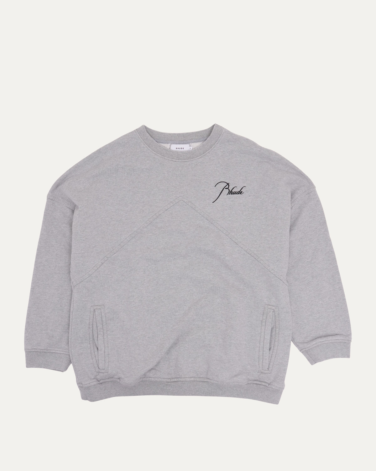Embroidered Crewneck Sweatshirt