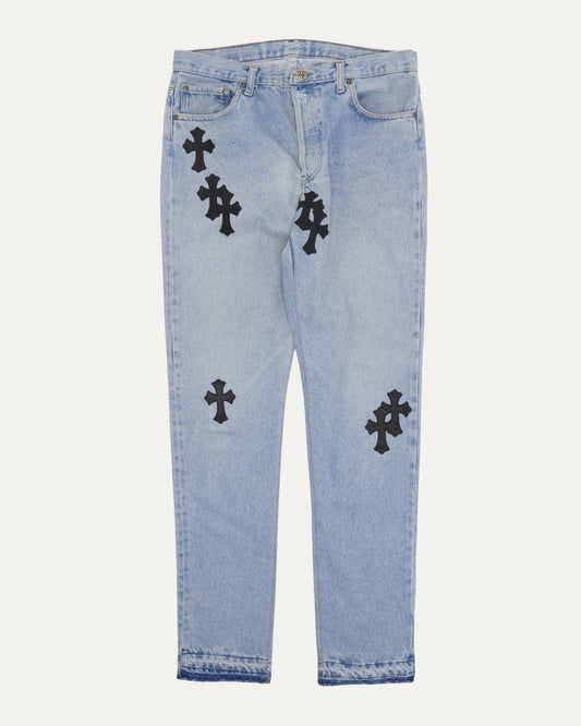Levi's 501 Cross Patch Jeans