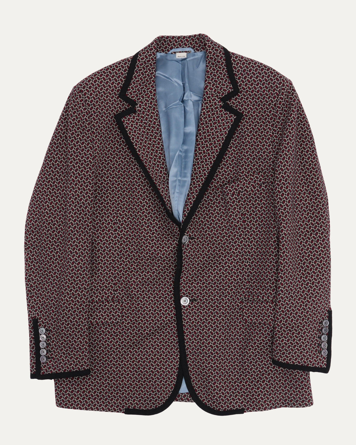 Patterned Blazer