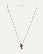 Silichrome Cross Necklace