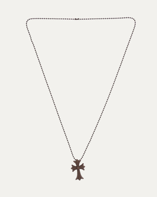 Silichrome Cross Necklace