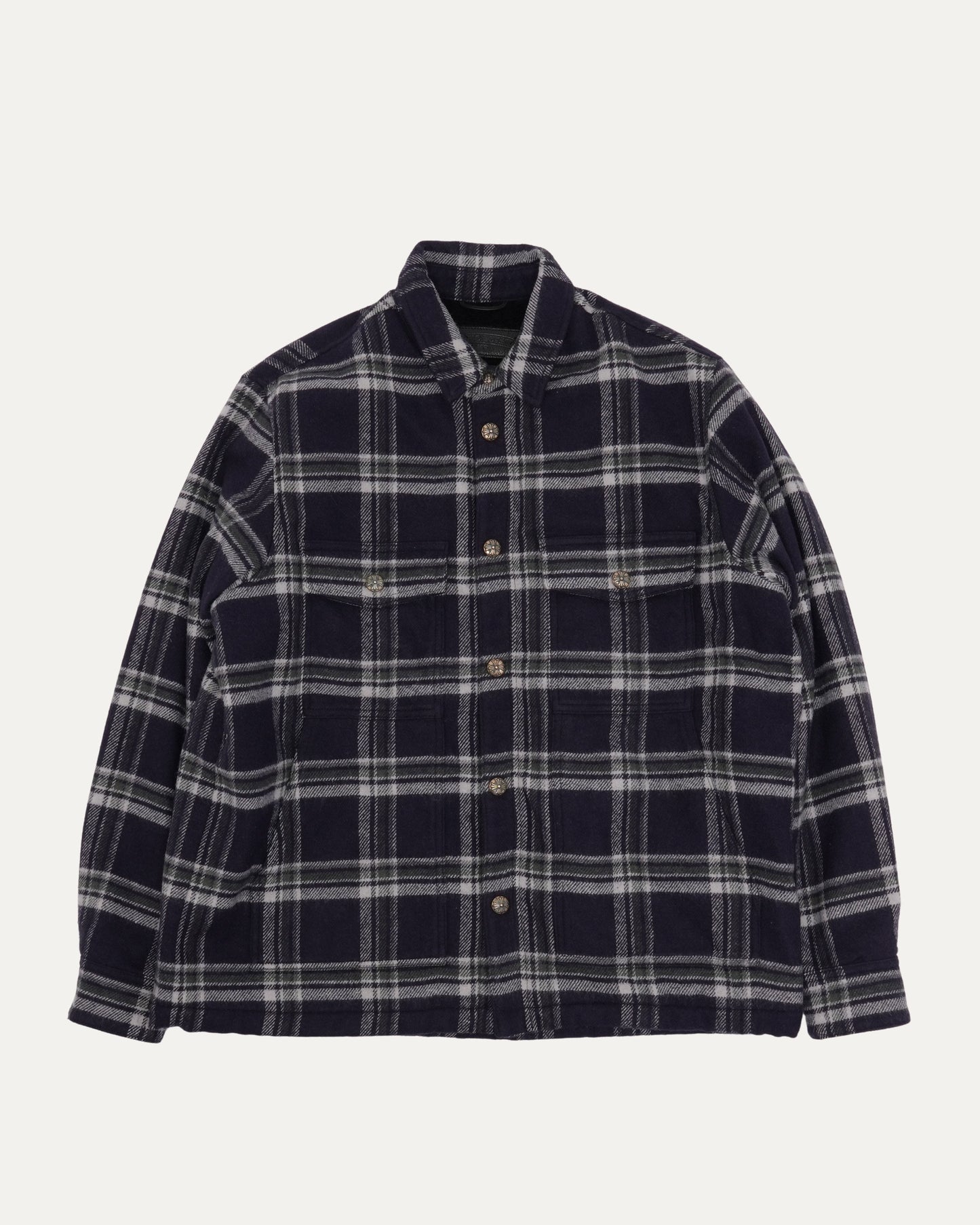 Plaid Mullethead Insulated Shirt Jacket