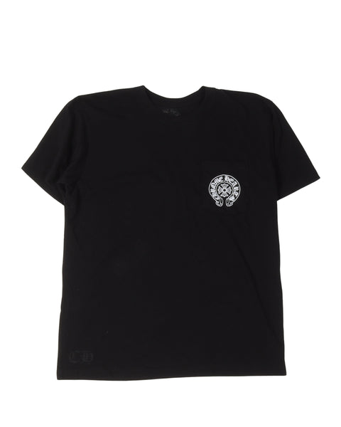 Chrome Hearts St. Barth Horseshoe Logo Pocket T-Shirt – JR Inc.