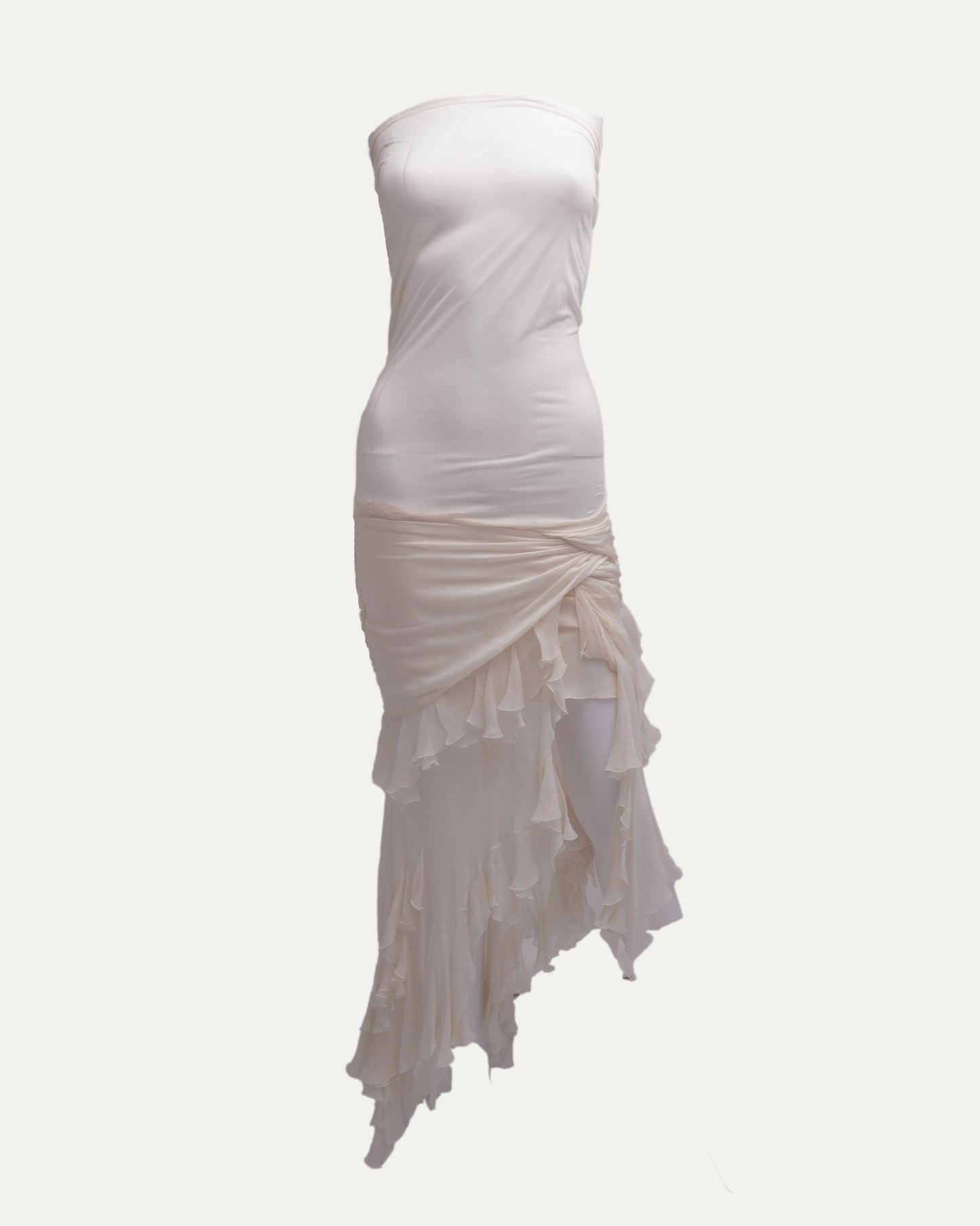 SS 2004 Ruffled Gown