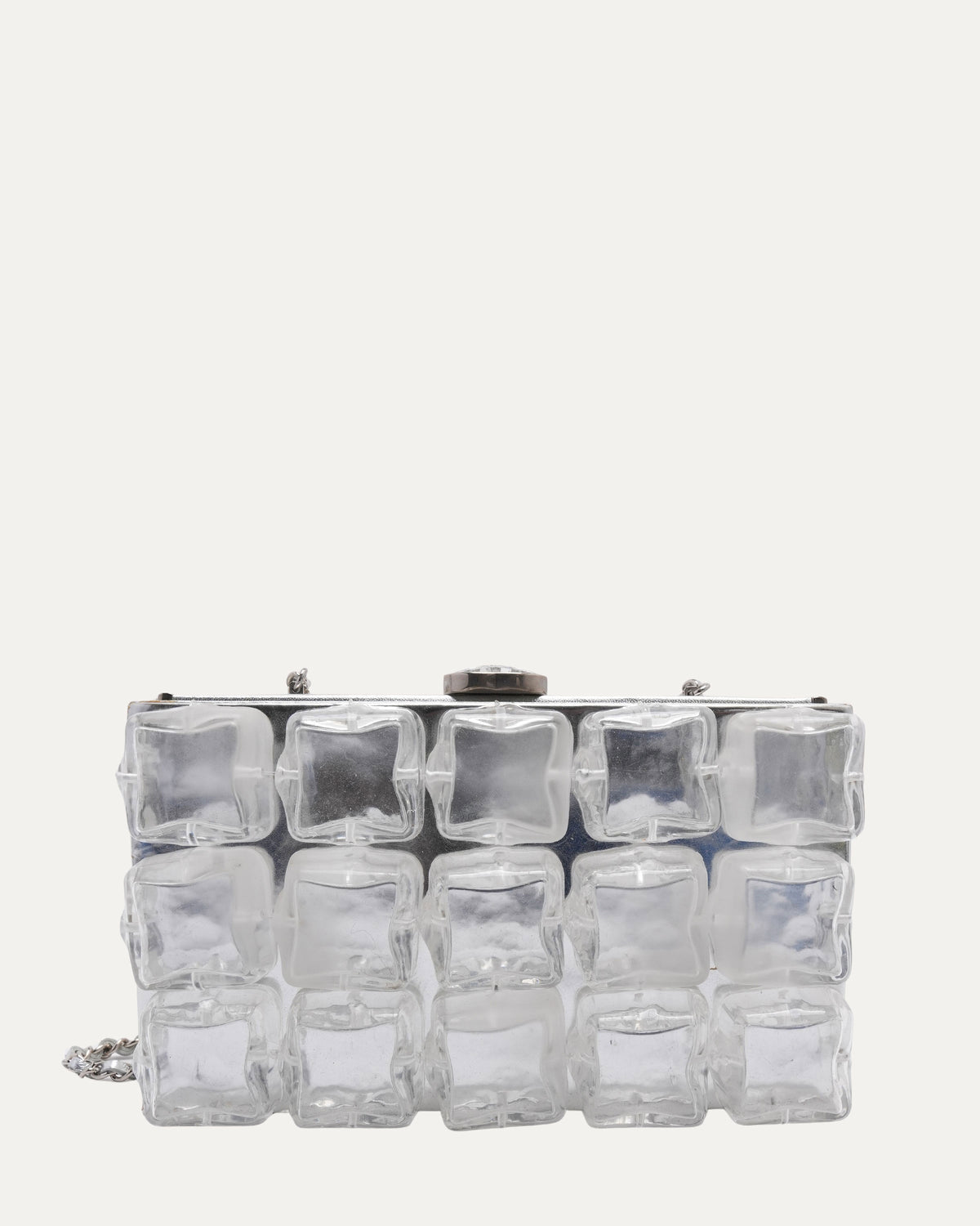 Ice Cube Minaudiere Bag