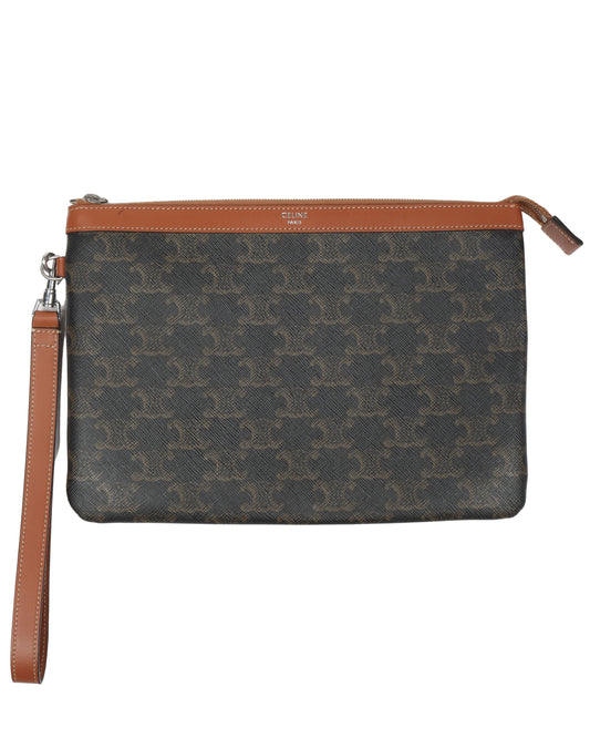 Leather Zipper Wallet