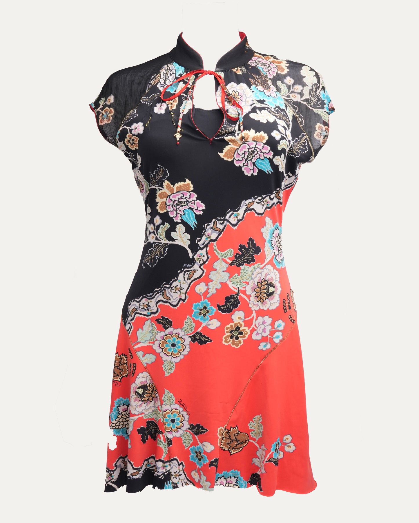 SS 2003 Chinoiserie Print Dress