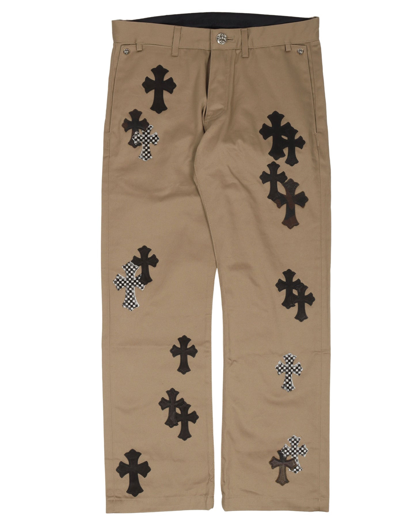 Cross Patch Chino Pants