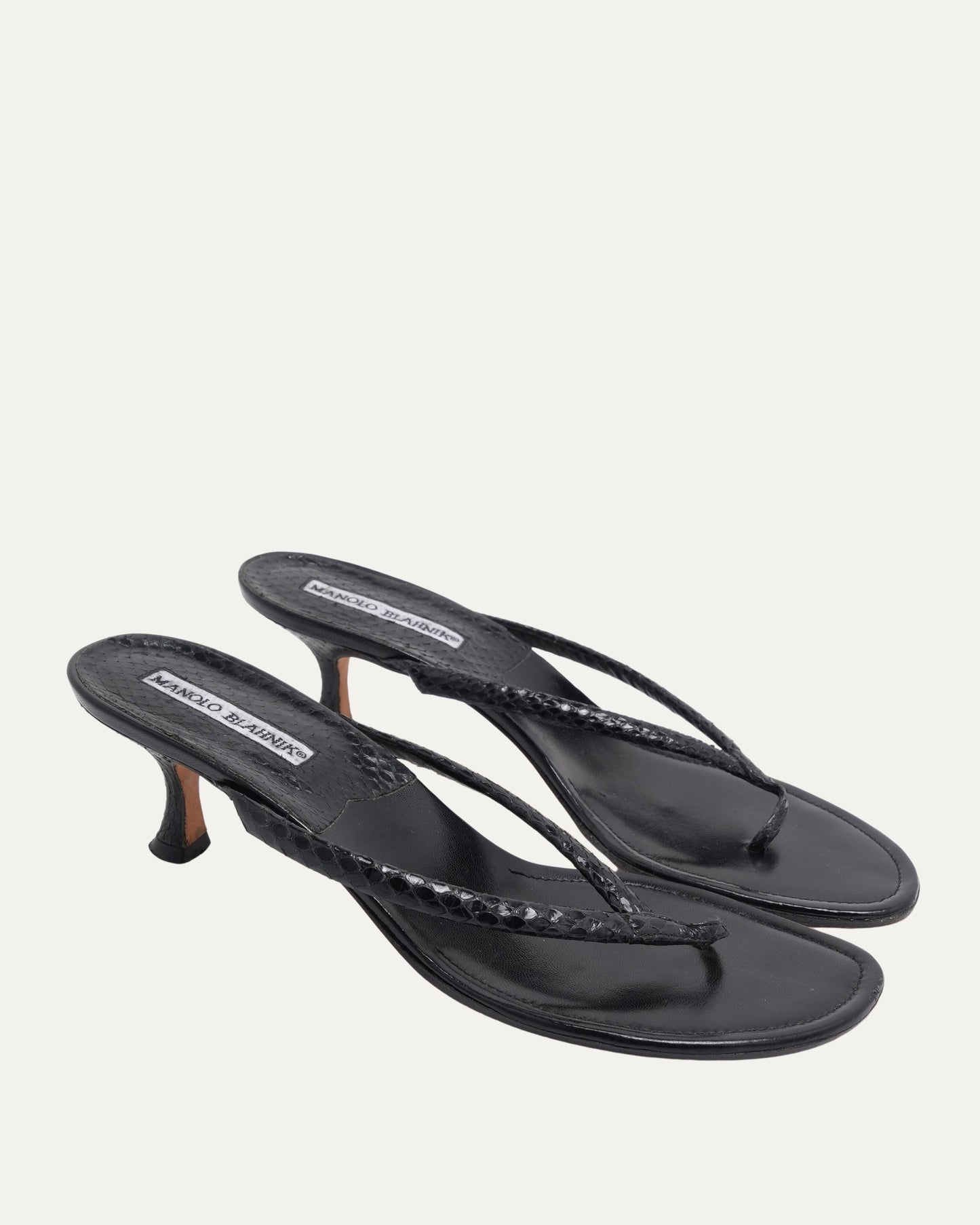 Flip Flop Kitten Heels