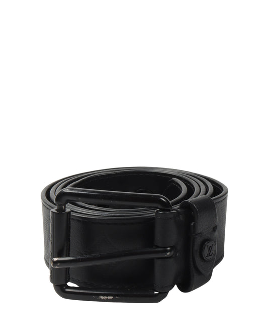 Black Leather Belt