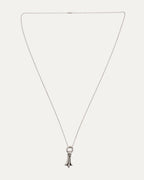 Fleur Tail Pendant w/ Ball Chain