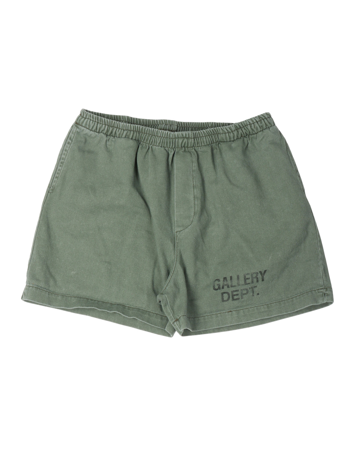 Canvas Drawstring Shorts