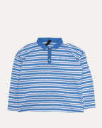 Teens From Mars Striped Long Sleeve Polo