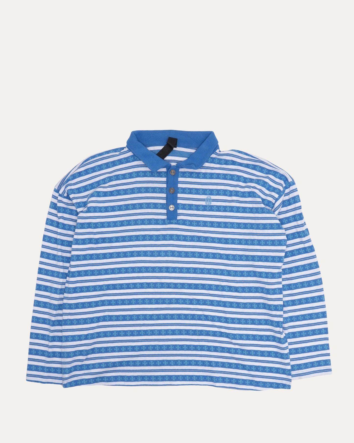 Teens From Mars Striped Long Sleeve Polo