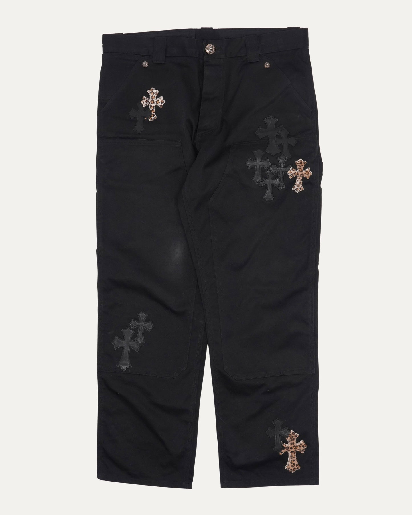 Cross Patch Double Knee Carpenter Pants