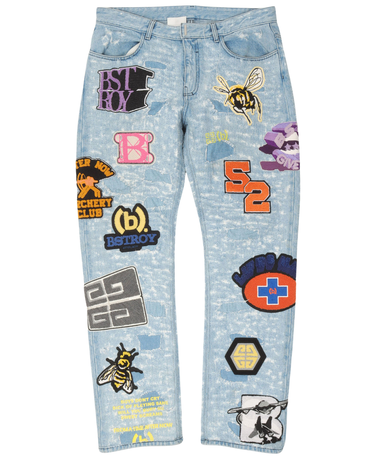 B-Stroy Patch Jeans