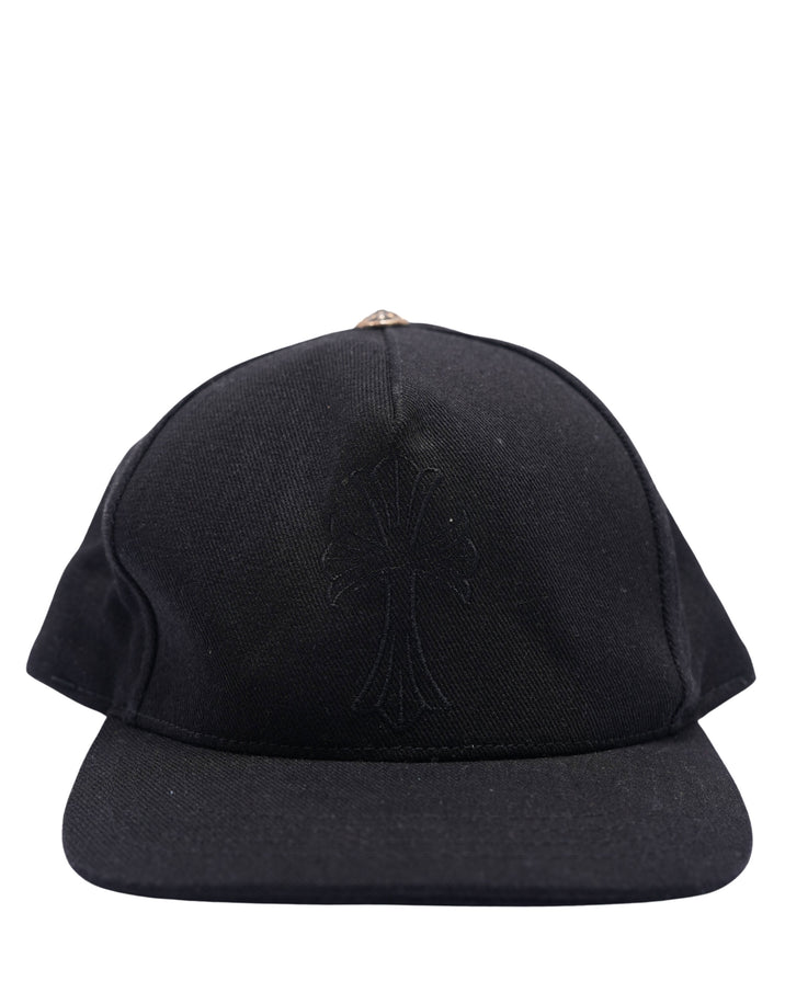 Tonal Embroidered Cross Hat